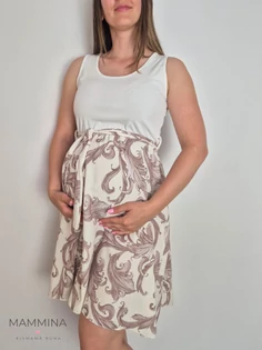 Kismama ujjatlan ruha - krém