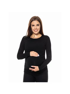 Kismama BASIC szoptatós felső fekete