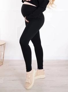 kismama fekete leggings