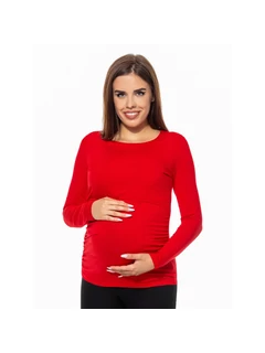 Kismama BASIC szoptatós felső piros